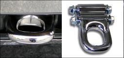 Real Wheels H2 & SUT Stainless Steel Front Tow Hooks per pair